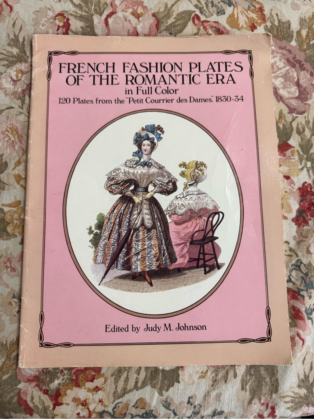 French Fashion Plates of the Romantic Era - Pink Cover